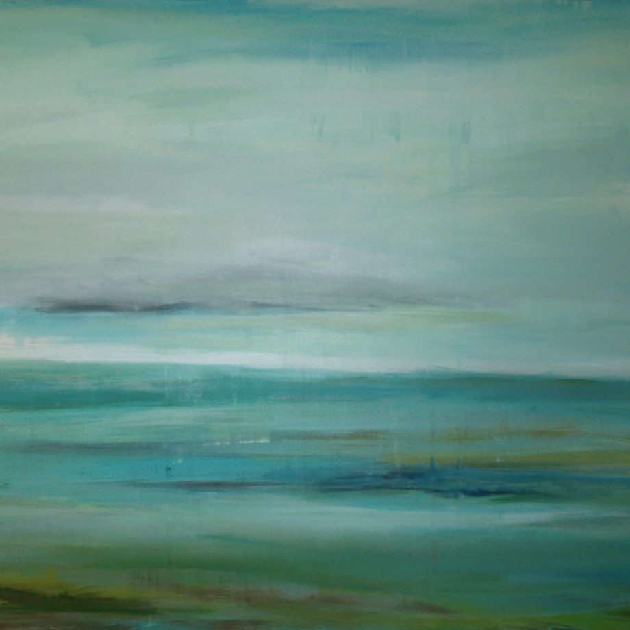 the blue landscape painting buying canadian art janet bright