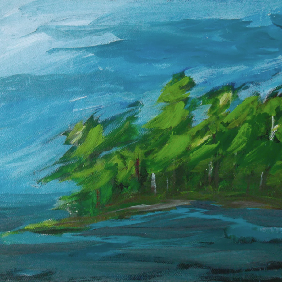 whiteshell landscape painting buying canadian art janet bright