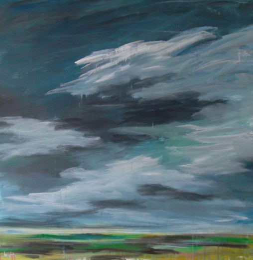 ice cloud landscape painting clouds buying canadian art janet bright