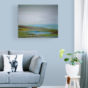 sea still water landscape painting janet bright