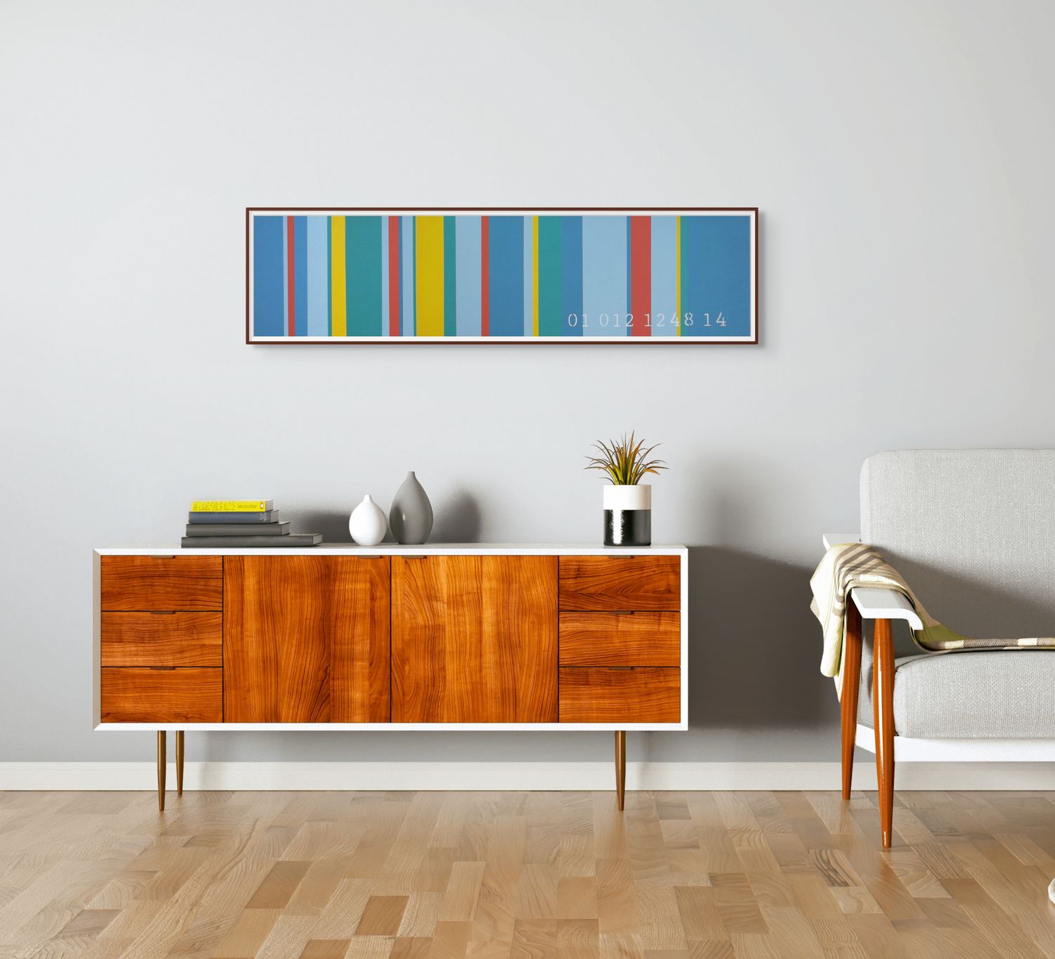 Commodity of Colour 01 012 1248 14 / 12" x 48" / Canadian Art
