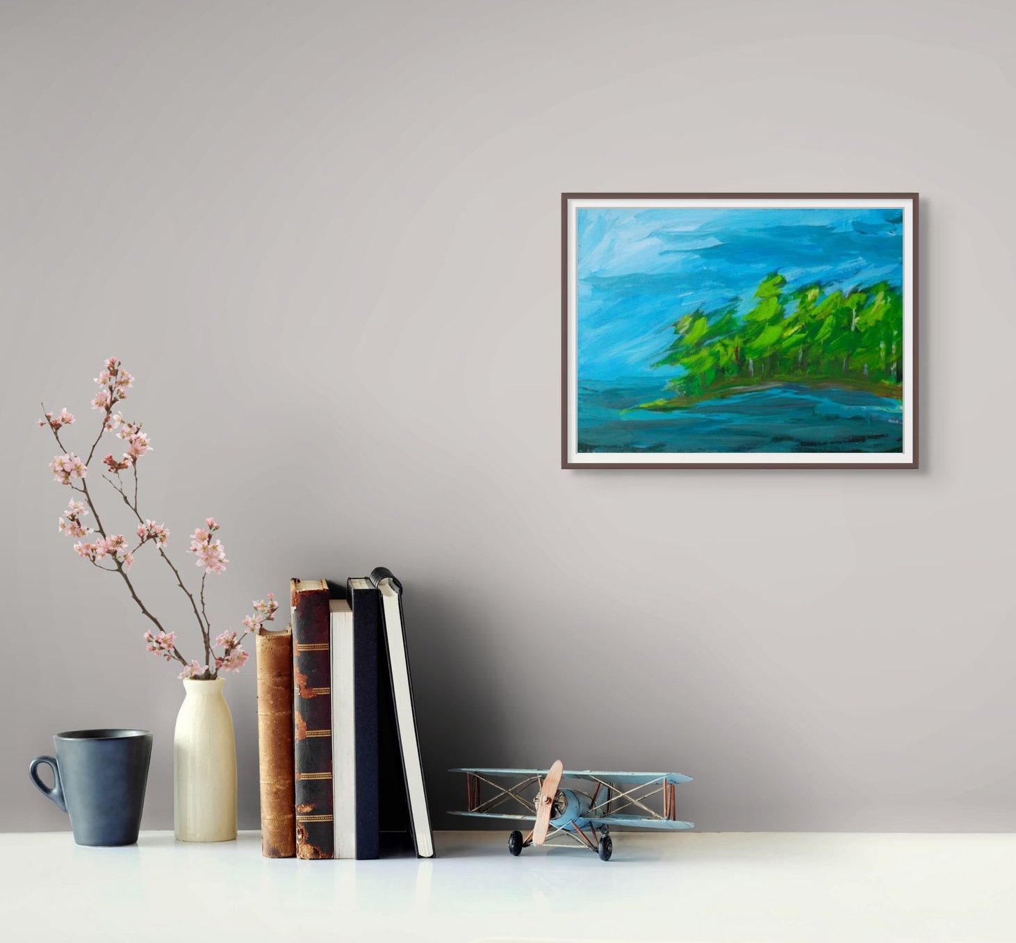 whiteshell canadian landscape painting janet bright art canada
